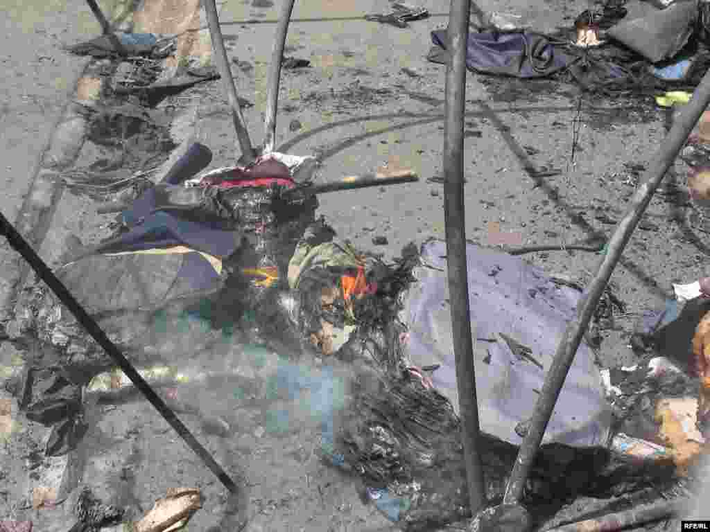 Market “Korvon” after fire, Dushanbe, 13Aug2008