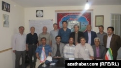 Türkmensähra türkmenleriniň "Miras ojagynyň" agzalary