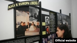 Sala Memorialului dedicată activității Radio Europa Liberă