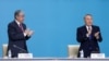 Бывший президент Казахстана Нурсултан Назарбаев и его ставленник Касым-Жомарт Токаев