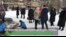 Махачкалинцы блокировали вырубку деревьев в парке