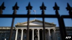 The U.S. Treasury Department building