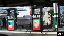 Benzinărie închisă din cauza lipsei de combustibil la Havana, Cuba, pe 24 martie 2026.