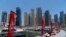 Dubai Marina. 2024 жыл.
