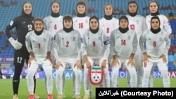 Женская сборная Ирана по футболу в Австралии, март 2026 года.