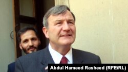 Outgoing U.S. Ambassador to Afghanistan Karl Eikenberry