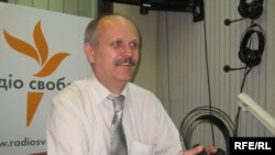 Василь Яструбінський у студії Радіо Свобода