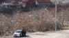 Bosnia and Herzegovina -- Strong wind blows away plastic bags from the Uborak landfill (garbage) near Mostar, March 5, 2020.