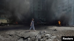 Наступствы расейскага авіяўдару па Харкаве. 24 ліпеня 2025 году