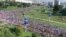 «Марш героїв»: щонайменше 100 тисяч людей вийшли на протест у Мінську (відео)