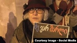 Solidaritate cu Charlie Hebdo la Tbilisi, Georgia