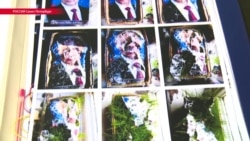 Как российские оппозиционеры заработали на портретах Путина (видео)