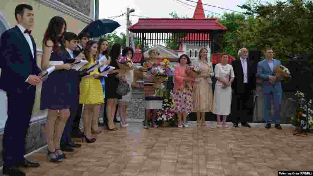 Moldova - school, education, Lyceum „Prometeu”, last day of school, Chisinau