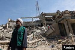 Наслідки одного з американсько-ізраїльських ударів по поліцейській дільниці у Тегерані, 4 березня 2026 року