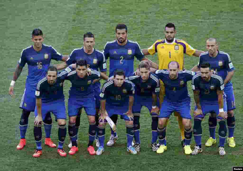 Brazil -- 2014 World Cup final, Germany vs Argentina at the Maracana stadium in Rio de Janeiro, July 13, 2014.