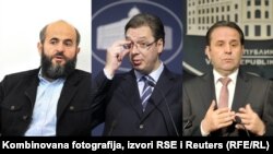 Muamer Zukorlić, Aleksandar Vučić i Rasim Ljajić