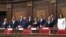 Armenia - Deputies of the opposition Hayastan bloc attend the opening session of the new Armenian parliament, Yerevan, August 2, 2026.