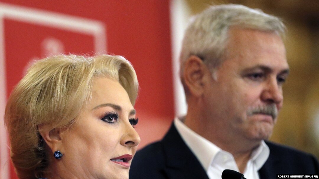  Viorica Dancila și Liviu Dragnea 