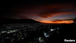 Каракас пад час атакі ЗША раніцай 3 студзеня 2026 году