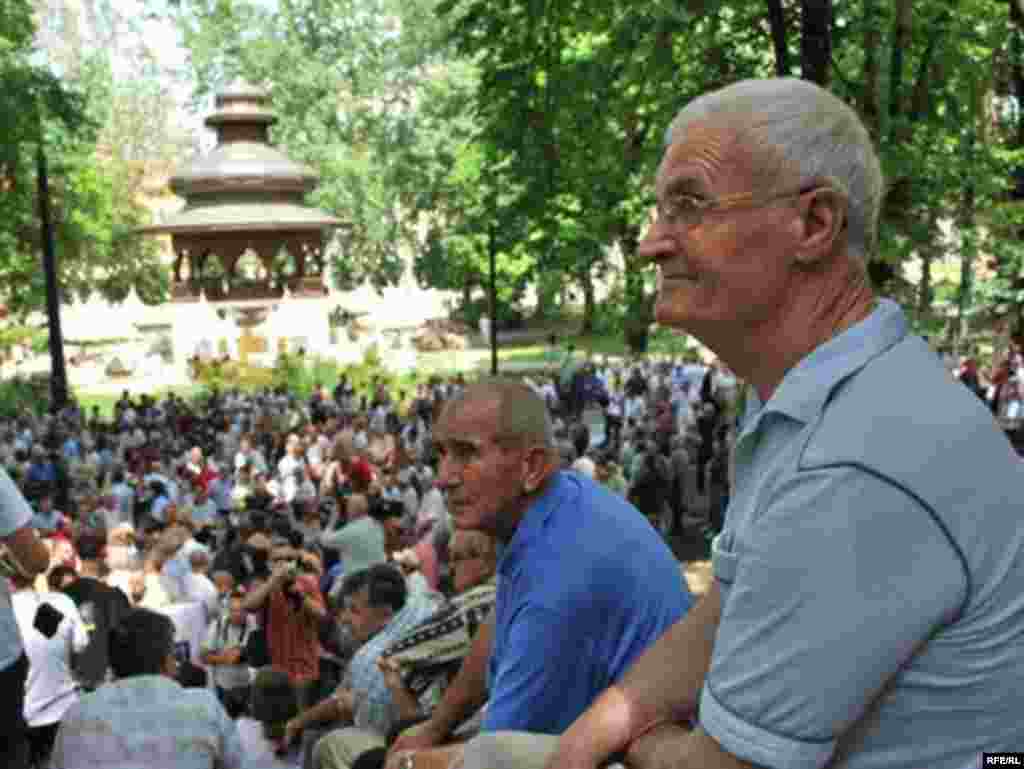 Protest boraca u bivšoj Dobrovoljačkoj #3