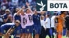 Futbollistët e Bosnjë e Hercegovinës pas fitores ndaj Katarit në Kampionatin Botëror të Futbollit më 24 qershor. 