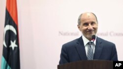 Глава Национального переходного совета Мустафа Абдель-Джалиль