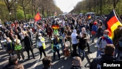 Protesta në Berlin.