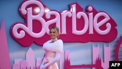 Ֆիլմի գլխավոր դերասանուհի Մարգո Ռոբին ֆիլմի եվրոպական պրեմիերայի ժամանակ, Լոնդոն, 12-ը հուլիսի, 2023թ․