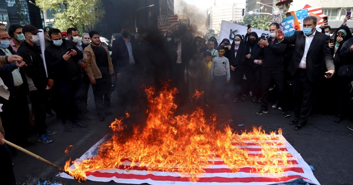 Iranians Rally On Anniversary Of 1979 Takeover Of U.S. Embassy
