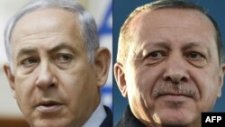 رجب طیب اردوغان و بنیامین نتانیاهو