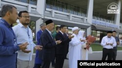 Ҳожиларни Тошкентда қарши олишмоқда, 18 август, 2019 йил