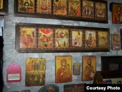 В музее икон в Торрехон-де-Ардос.