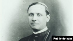 Episcopul catolic de Cluj-Gherla Iuliu Hossu. 