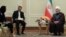 حسن روحانی در دیدار با گابریلا کوئواس بارون، رئیس اتحادیه بین‌المجالس جهانی