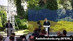 Петро Порошенко під час прес-конференції 5 червня 2015 року