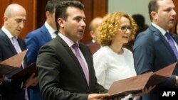 Մակեդոնիա - Զորան Զաևը պաշտոնապես ստանձնում է վարչապետի լիազորությունները, Սկոպյե, 31-ը մայիսի, 2017թ․