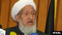 آرشیف، حضرت صبغت الله مجددی رئیس جمهور دولت مؤقت سابق افغانستان