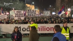 Jedanaesti protest '1 od 5 miliona' u Beogradu