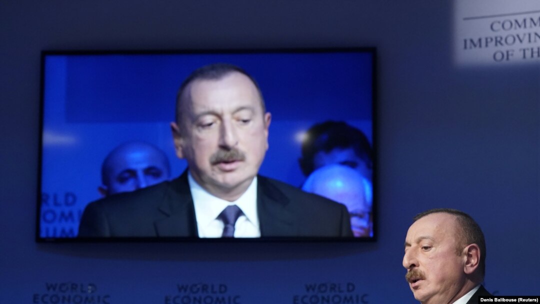 İlham Əliyev Davos forumunda, 23 yanvar, 2018