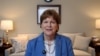 United States - Jeanne Shaheen, the senior senator from New Hampshire, spoke to RFE/RL about the Russia sanctions bill - screen grab