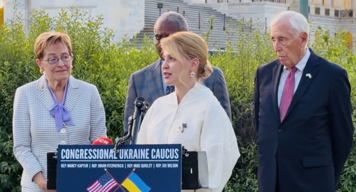 Olha Stefanishyna while serving as Ukraine's ambassador to the United States, June 4, 2026