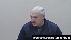 Аляксандар Лукашэнка ў СІЗА КДБ, 10 кастрычніка 2020