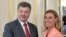 Președintele Petro Poroșenko cu Federica Mogherini, candidată la conducerea politicii externe a UE, la Kiev la 7 iulie