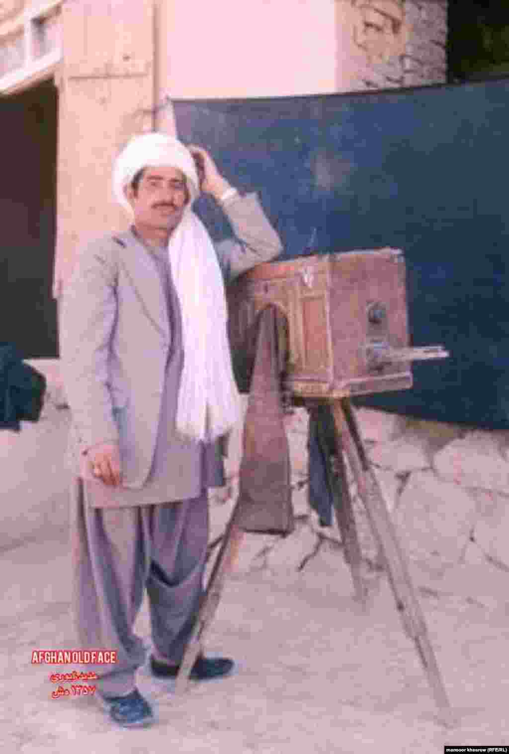 Gulam Rasoul, first photographer at Ghor province 03 05 2021 