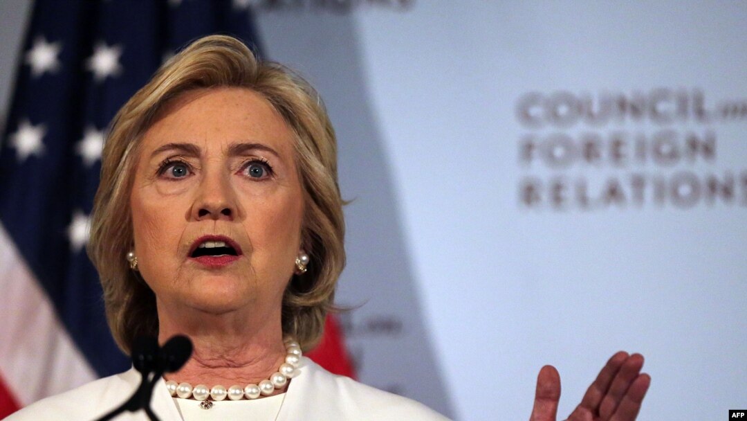 Just before stepping down in 2013, U.S Secretary of State Hillary Clinton warned of "difficult days" ahead in Washington's relationship with Moscow. (file photo)