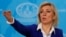 Russia's Foreign Ministry spokeswoman Maria Zakharova: "I think we will surprise them soon."