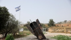 The tail of an Iranian ballistic missile landed in Shadmot Mehola, an Israeli settlement in the West Bank. Iran launched a fresh barrage of missiles targeting Israel, with projectiles and intercepted debris falling across the West Bank on April 4.
