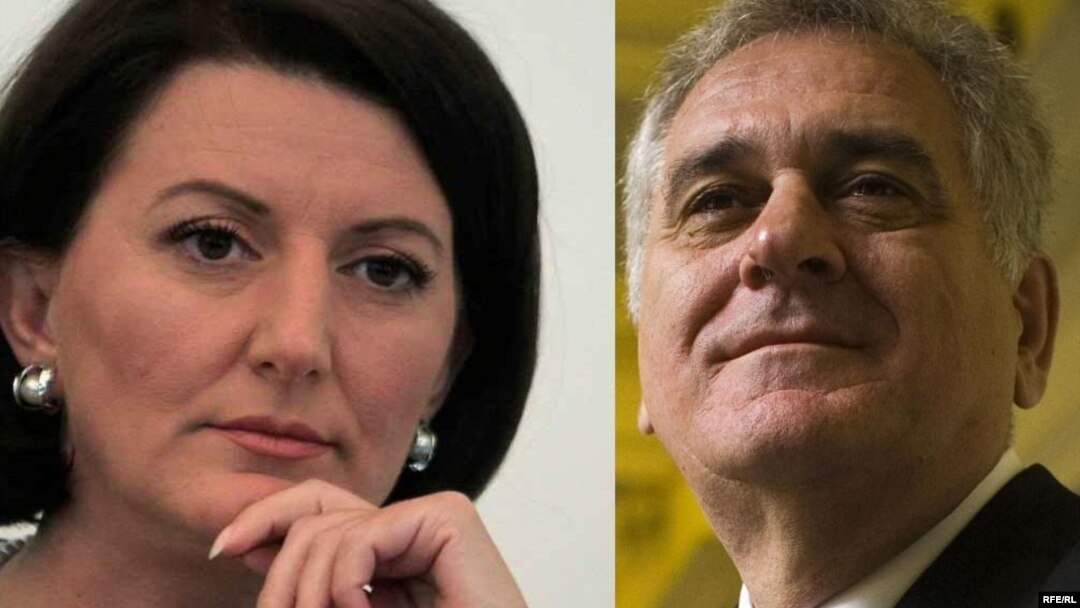 Kosovar President Atifete Jahjaga (left) and Serbian President Tomislav Nikolic will meet on February 6.