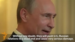 Putin: Sancțiunile vor duce relațiile ruso-americane într-o fundătură