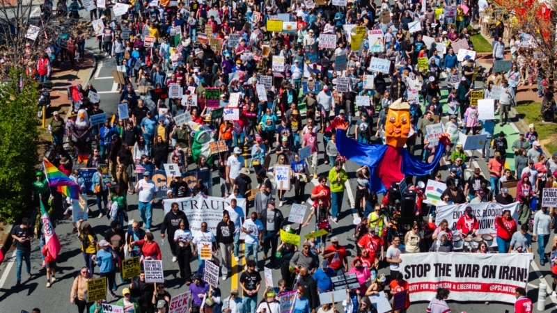 برگزاری تجمع «میلیونی» ضد دونالد ترامپ در سراسر آمریکا با شعار «نه به پادشاهی»